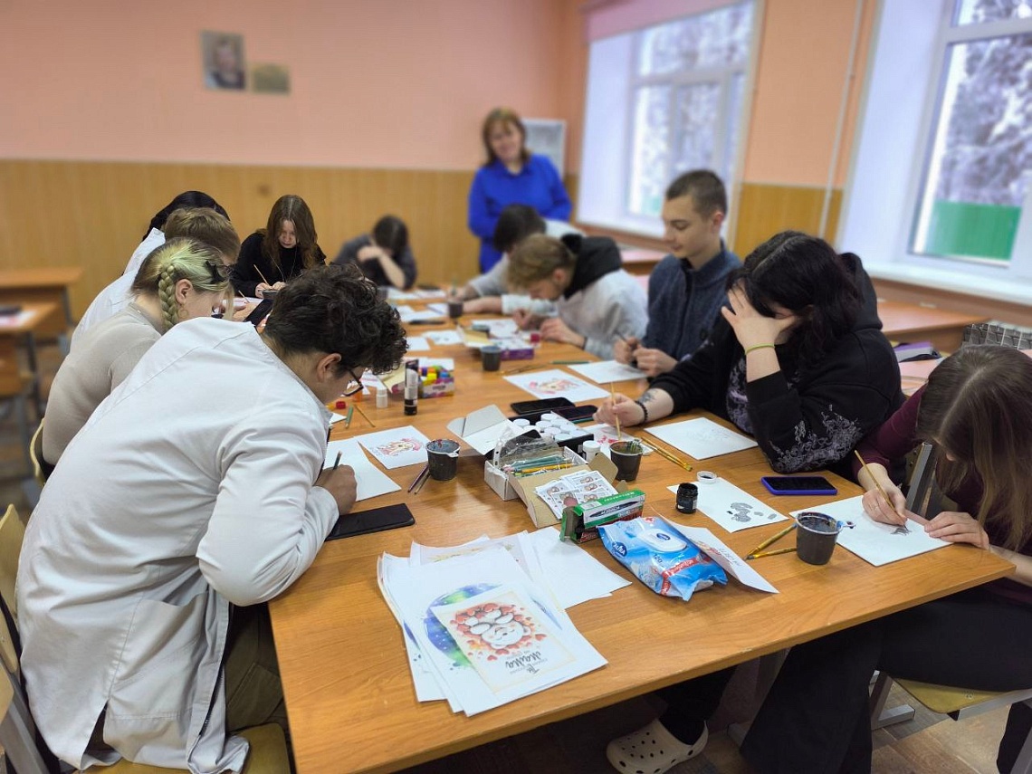 Мастер-класс по рисованию на холсте ко Дню матери!